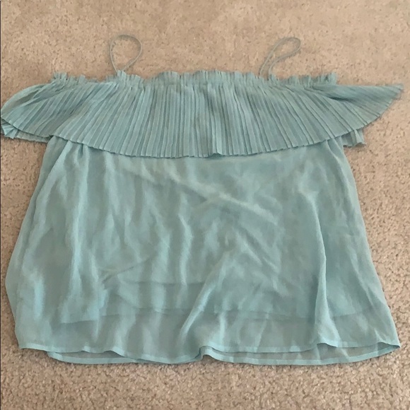 Baby Blue Sheer Top - Picture 4 of 4